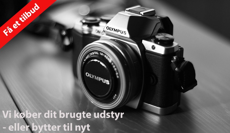 Hos Foto/C giver vi gerne et tilbud p&aring; k&oslash;b af dit brugte udstyr. Hvis du bytter til nyt fra butikken giver vi 10 procent ekstra for det brugte udstyr.